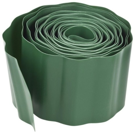 Бордюрная лента GRINDA 20смх9 м цвет зеленый [422245-20]