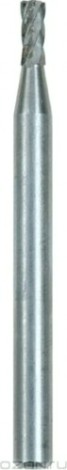Борфреза для гравировки DREMEL 193 2 мм, цилиндр, плоская вершина [26150193JA]