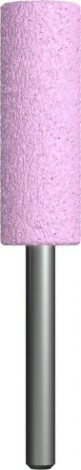 Борфреза по металлу ПРАКТИКА оксид алюминия, цилиндрическая 16х50 мм, хвост 6 мм, блистер [641-251]