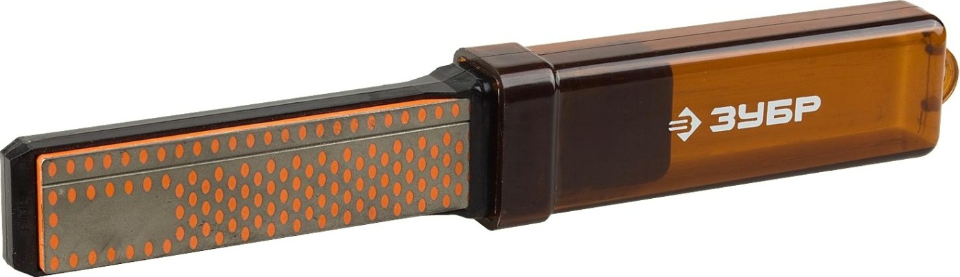 Брусок с алмазным напылением ЗУБР ЭКСПЕРТ двухсторонний [33395-100]