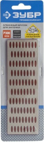 Брусок с алмазным напылением ЗУБР Профессионал Р300 50х150мм [35715-02_z01]