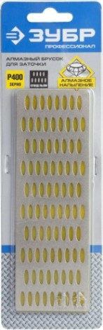 Брусок с алмазным напылением ЗУБР Профессионал Р400 50х150мм [35715-01_z01]