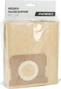 Бумажный мешок PATRIOT для пылесосов VC 330 30 л. 5шт [755302070]
