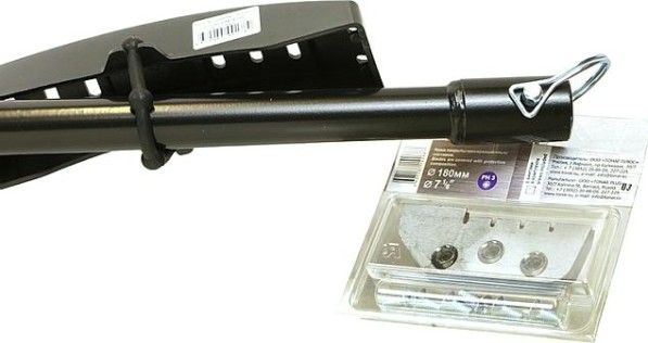 Бур ледовый СОЮЗ ББС-02-180 диам 180мм, длин. 1000мм, под вал 20мм [ББС-02-180-Л]