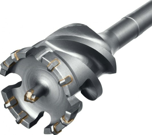 Бур проломный SDS-Max ЗУБР ПРОФЕССИОНАЛ 45х500/600 мм [29330-45-600]