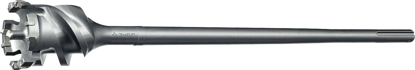 Бур проломный SDS-Max ЗУБР ПРОФЕССИОНАЛ 68х500/600 мм [29330-68-600]