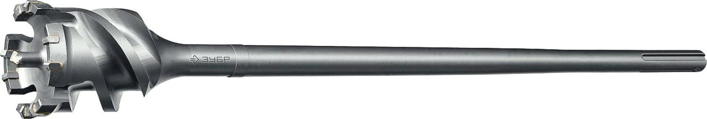 Бур проломный SDS-Max ЗУБР ПРОФЕССИОНАЛ 80х500/600 мм [29330-80-600]