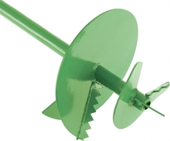 Бур садовый шнековый СИБРТЕХ 1100 мм D-250 мм 64504 [64504]