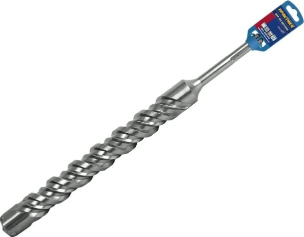 Бур SDS-Max ПРАКТИКА 52х400/540 мм, КВАДРО, серия Эксперт, по бетону [648-076]
