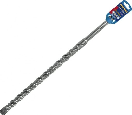 Бур SDS-Max ПРАКТИКА КВАДРО 28х400/540 мм, серия эксперт, по бетону [647-970]