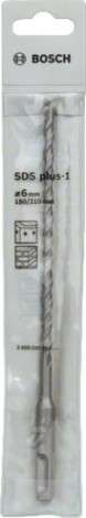 Бур SDS-plus-1 BOSCH 6х 150/210 мм [2608680264]