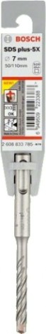 Бур SDS-plus BOSCH 5X 7x50x110мм [2608833785]