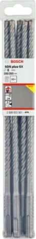 Бур SDS-plus BOSCH 5X 8x200x260 мм 10 шт [2608833901]