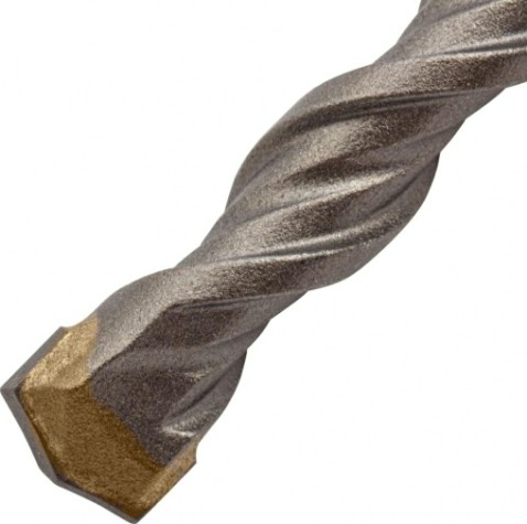 Бур SDS-plus Denzel Cobalt W-tip, 10x310 мм по бетону, двойная спираль [705019]