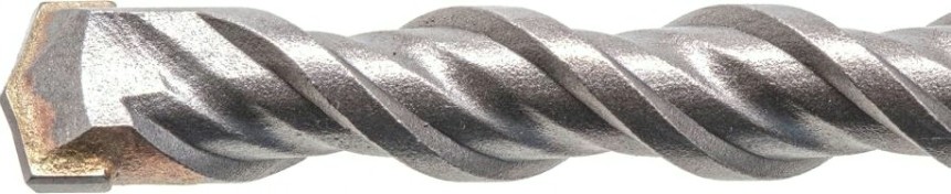 Бур SDS-plus Denzel Cobalt W-tip, 12x260 мм по бетону, двойная спираль [705025]