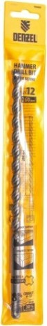 Бур SDS-plus Denzel Cobalt W-tip, 12x260 мм по бетону, двойная спираль [705025]