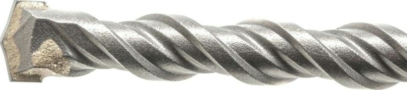Бур SDS-plus Denzel Cobalt W-tip, 12x460 мм по бетону, двойная спираль [705027]
