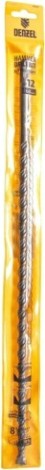 Бур SDS-plus Denzel Cobalt W-tip, 12x460 мм по бетону, двойная спираль [705027]