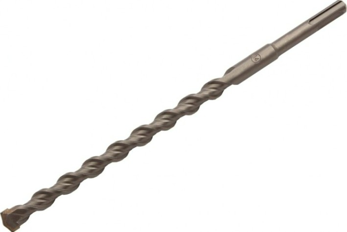 Бур SDS-plus Denzel Cobalt W-tip, 14x260 мм по бетону, двойная спираль [705032]
