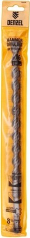 Бур SDS-plus Denzel Cobalt W-tip, 16x310 мм по бетону, двойная спираль [705039]