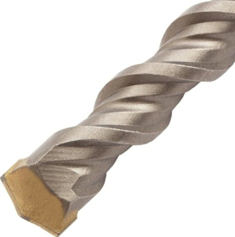 Бур SDS-plus Denzel Cobalt W-tip, 18x460 мм по бетону, двойная спираль [705045]