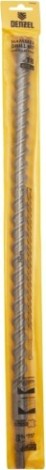 Бур SDS-plus Denzel Cobalt W-tip, 18x600 мм по бетону, двойная спираль [705046]