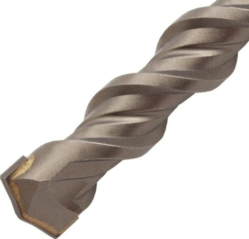 Бур SDS-plus Denzel Cobalt W-tip, 20x260 мм по бетону, двойная спираль [705047]