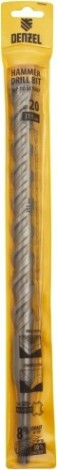 Бур SDS-plus Denzel Cobalt W-tip, 20x310 мм по бетону, двойная спираль [705048]