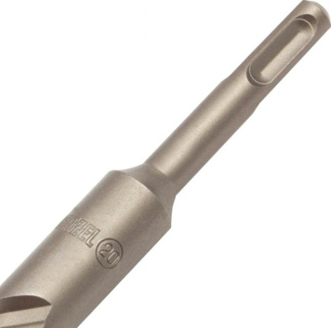 Бур SDS-plus Denzel Cobalt W-tip, 20x600 мм по бетону, двойная спираль [705050]