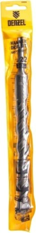 Бур SDS-plus Denzel Cobalt W-tip, 22x260 мм по бетону, двойная спираль [705052]