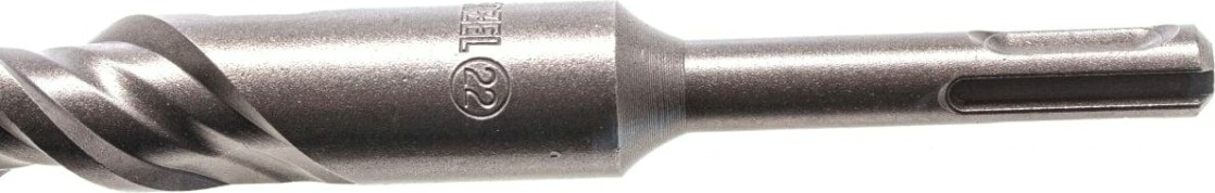 Бур SDS-plus Denzel Cobalt W-tip, 22x310 мм по бетону, двойная спираль [705053]
