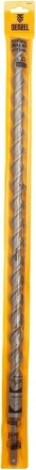 Бур SDS-plus Denzel Cobalt W-tip, 22x460 мм по бетону, двойная спираль [705054]