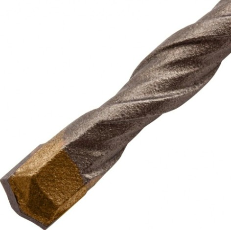 Бур SDS-plus Denzel Cobalt W-tip, 5x160 мм по бетону, двойная спираль [705004]