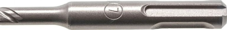 Бур SDS-plus Denzel Cobalt W-tip, 7x160 мм по бетону, двойная спираль [705009]