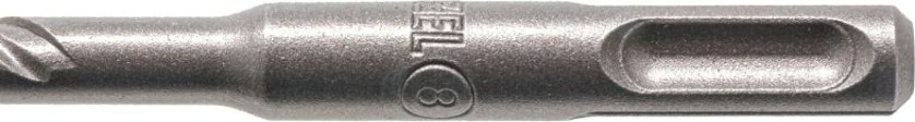 Бур SDS-plus Denzel Cobalt W-tip, 8x160 мм по бетону, двойная спираль [705012]