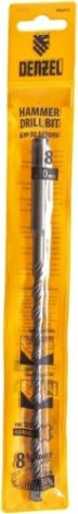 Бур SDS-plus Denzel Cobalt W-tip, 8x210 мм по бетону, двойная спираль [705013]