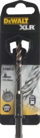 Бур SDS-plus DeWALT 6 x 50 / 110 мм XLR DT8912-QZ [DT8912-QZ]