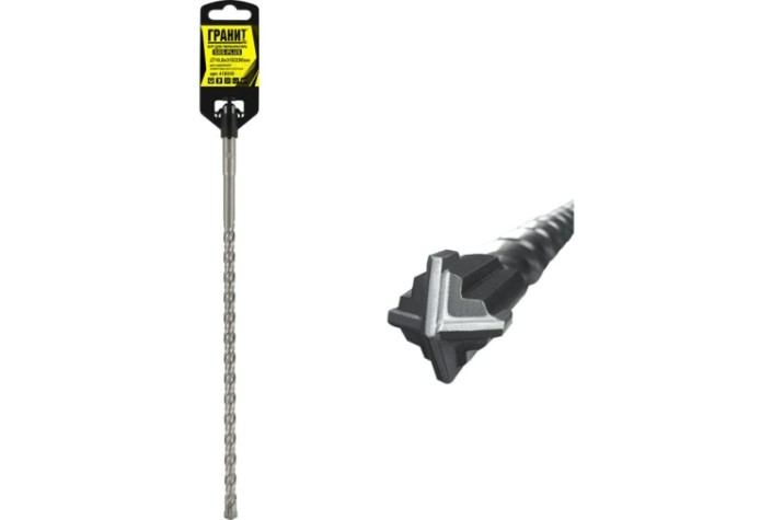 Бур SDS-plus ГРАНИТ Quadro-X 10,0х310/250 [410310]
