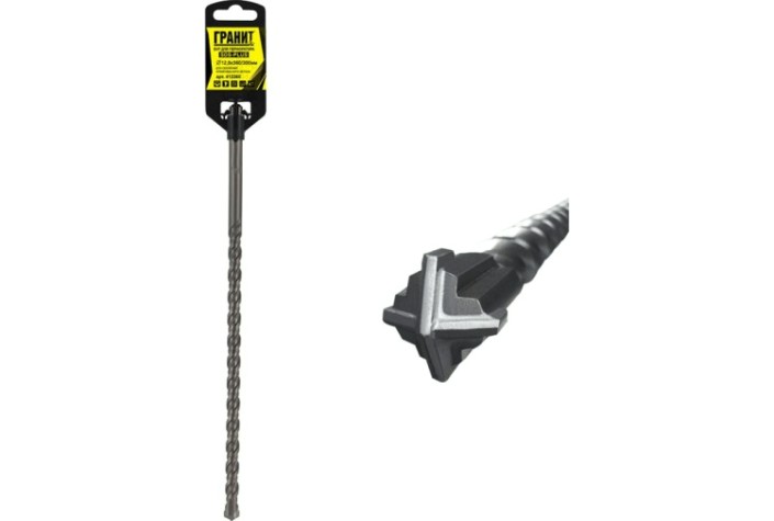 Бур SDS-plus ГРАНИТ Quadro-X 12,0х360/300 [412360]