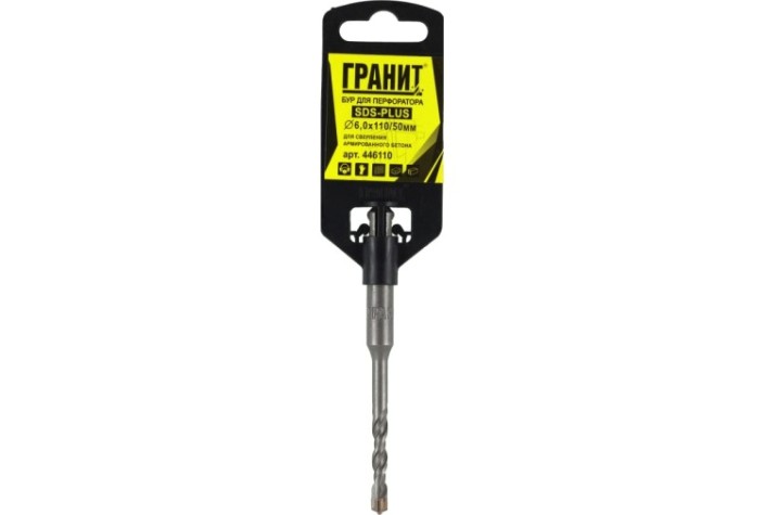 Бур SDS-plus ГРАНИТ Quadro-X 6,0х110/50 [446110]