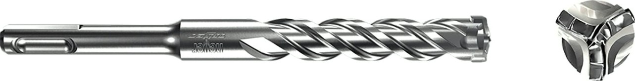 Бур SDS-plus Heller trijet 12х200х260 мм по бетону [TD26768]
