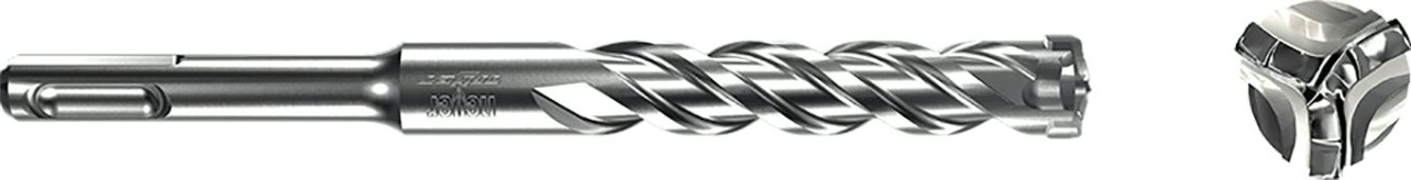Бур SDS-plus Heller trijet 12х400х450 мм по бетону [TD26770]