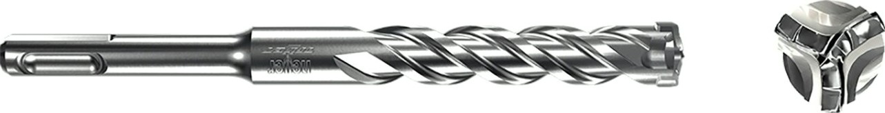 Бур SDS-plus Heller trijet 16х200х250 мм по бетону [TD26779]
