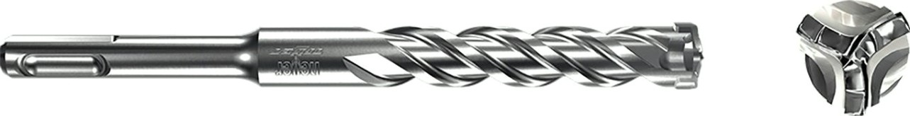 Бур SDS-plus Heller trijet 16х550х600 мм по бетону [TD26782]