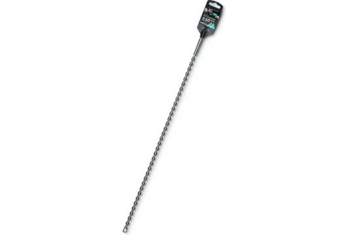 Бур SDS-plus METALLICA Optima 10х600/550 мм по бетону напайка с центром, 2 спирали [904343]