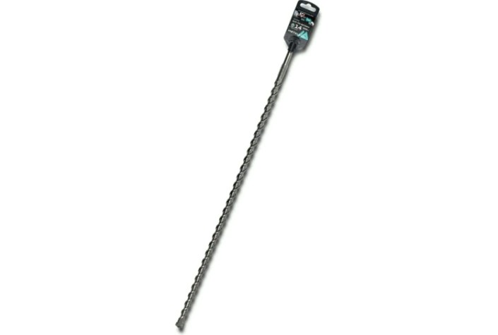 Бур SDS-plus METALLICA Optima 14х600/550 мм по бетону напайка с центром, 2 спирали [904558]