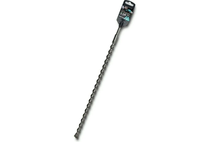 Бур SDS-plus METALLICA Optima 16х460/400 мм по бетону напайка с центром, 2 спирали [904640]