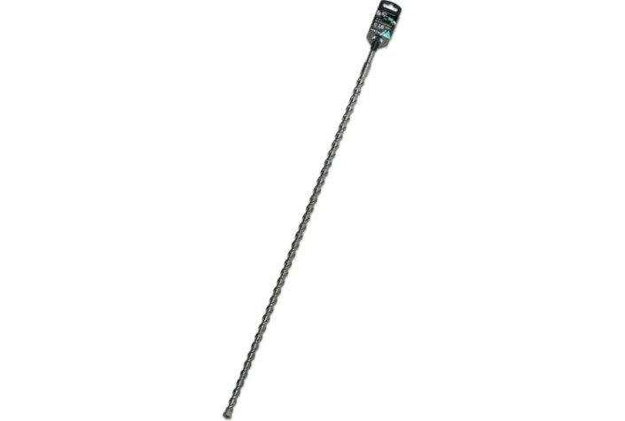 Бур SDS-plus METALLICA Optima 16х800/750 мм по бетону напайка с центром, 2 спирали [904664]