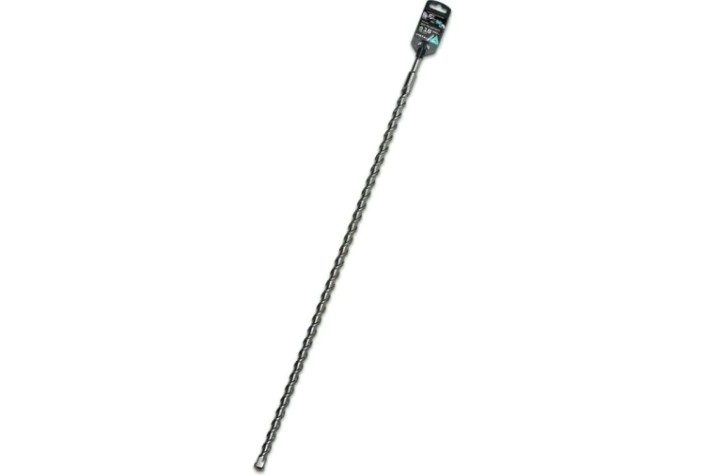 Бур SDS-plus METALLICA Optima 18х800/750 мм по бетону напайка с центром, 2 спирали [904756]