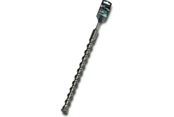 Бур SDS-plus METALLICA Optima 30х460/400 мм по бетону напайка с центром, 2 спирали [905135]